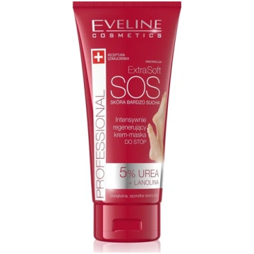 EVELINE SOS Extra Soft 5% UREA krēms-maska kājām 1