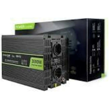 GREENCELL Car Power Inverter 12V to 220V 3000W/600