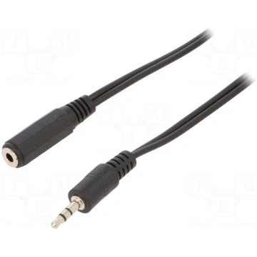 Cable | Jack 3.5mm 3pin socket,Jack 3.5mm 3pin plu
