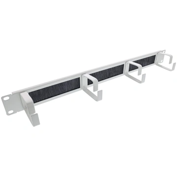 InLine InLine® 19" cable entry plate with brush, 1