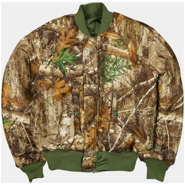 ALPHA X NEW ERA X REALTREE CAMO MA-1 BOMBER JACKET
