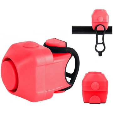 Elektriskais velosipēda zvans AG496C, sarkans - el