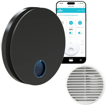 Kit Ario W + Griglia da muro - Nero / 150