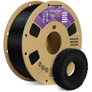 Overture TPU filaments, 1,75 mm, elastīgs TPU rull