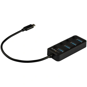Startech 4 Port USB C Hub, USB-C to 4x USB 3.0 Typ