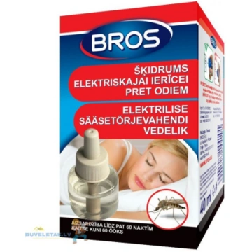 Bros šķidrums elektriskai ierīcei pret odiem un ēr