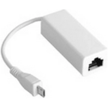 MicroConnect USB MICRO to Ethernet White ( USBMICR