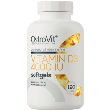 OstroVit Vitamīns D3 4000 - 120 kapsulas