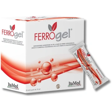 FERROgel, liposomālais dzelzs želejas formā, 10ml