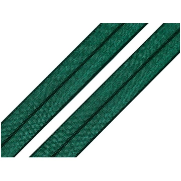 Pārlocītā gumija apakšveļai Dark Green 18mm 330cm