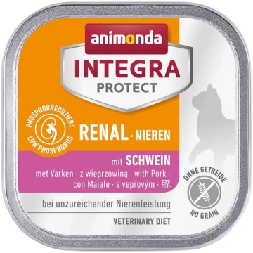 ANIMONDA Integra Protect Renal Cūkgaļa - mitra kaķ