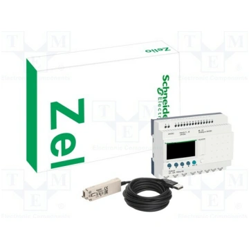 Starter kit; Zelio Logic; for DIN rail mounting; -