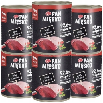 Pan Misko Indyk z jeleniem 800g 5905342296621