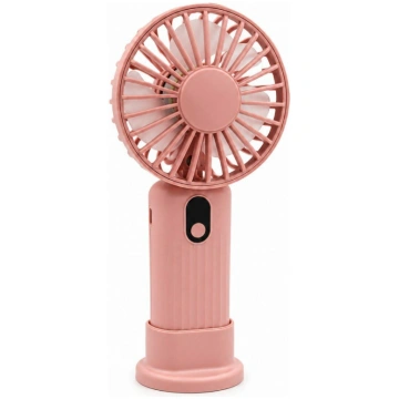 Mini USB ventilators, rokas un galda, rozā - mini 