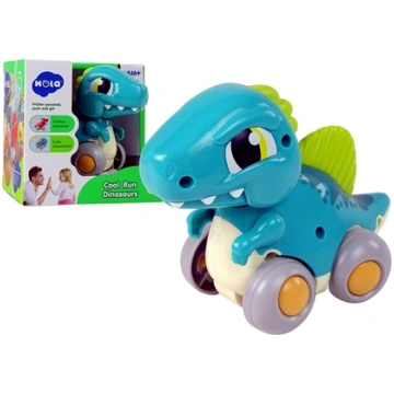Figurka LeanToys Dinozaur Na Kókach Niebieski Figu
