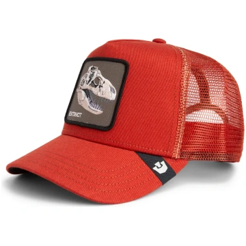 Cepur izliekta truckeris sarkans snapback The Exti