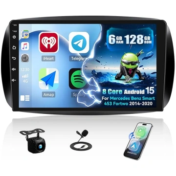 CAMECHO 6+128G 8-Kern Android 15 Autoradio für Mer