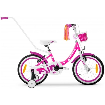 Bērnu velosipēds TABOU MINI 16" Rozā, TAB25-6460
