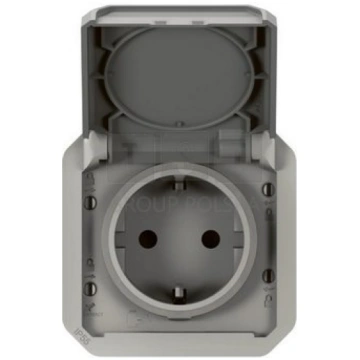 Legrand PLEXO55 gniazdo schuko auto 16A 2 moduly s