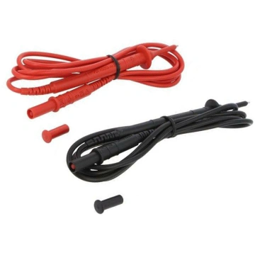 Test leads; Inom: 15A; Len: 1.5m; probe tip,banana