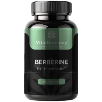 Berberine 500 mg Uztura bagātinātājs 90 kapsulas V