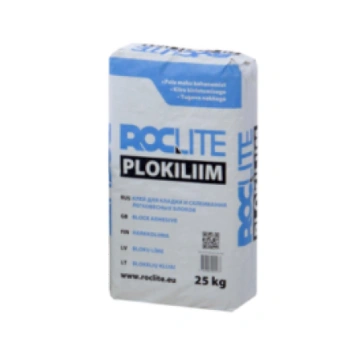 ROCLITE pelēka bloku līme ziemas apstākļiem 25 kg 