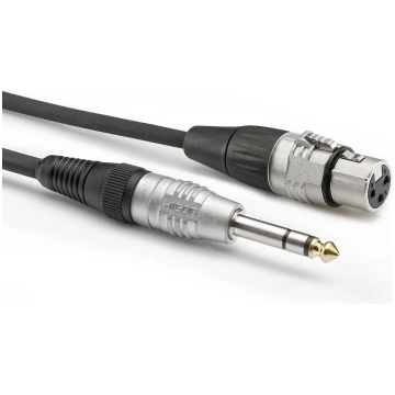 Instrument cable | XLR / jack, HICON | 0,30 m Somm