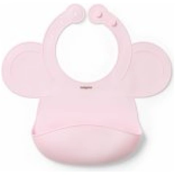 BabyOno Silicone Bib Pink 1639/ 02 ON-2377-BABYONO