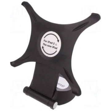 Tablet holder | black | Mounting: free-standing ha