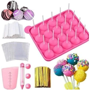 WIGUROE Cake Pop Maker komplekts, silikona cepšana