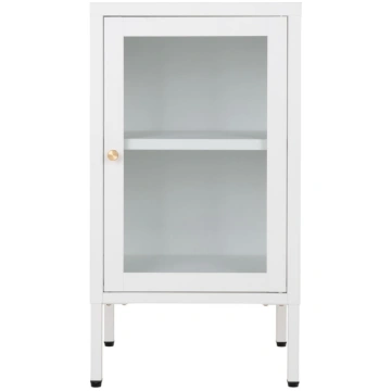 Balta metāla vitrīna 38x70 cm Dalby – House Nordic
