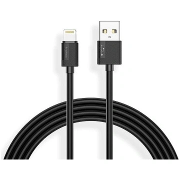 T-PHOX CABLE NETS LIGHTNING BLACK 3A ; PVC ; 2M Na
