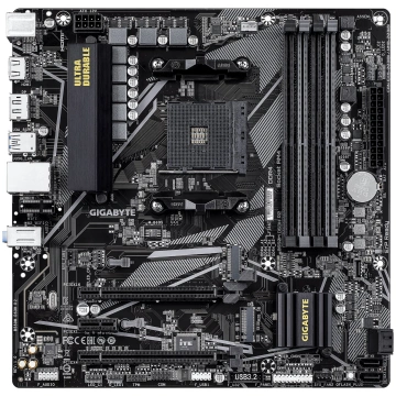 Gigabyte B550M DS3H R2 - motherboard - micro ATX -