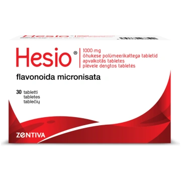 HESIO 1000mg apvalkotās tabletes N30