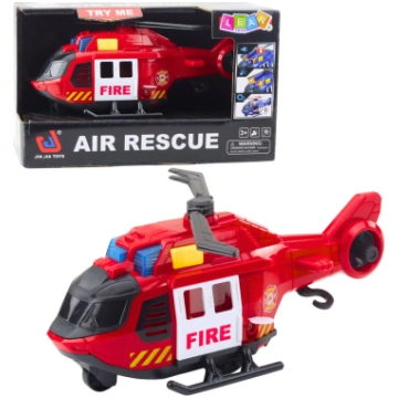 Rotaļu helikopters Lean Toys Air Rescue Fire, sark