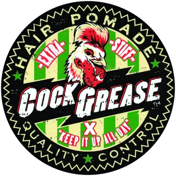Cock Grease, Extra Slick No X, Hair Styling Pomade
