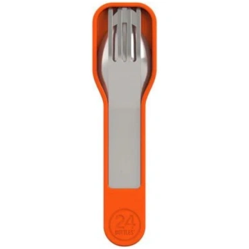 Set posate in acciaio 24Bottles