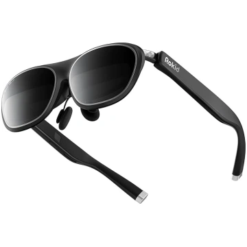 Rokid Max 2 AR brilles melnas, 215 collu Micro-OLE