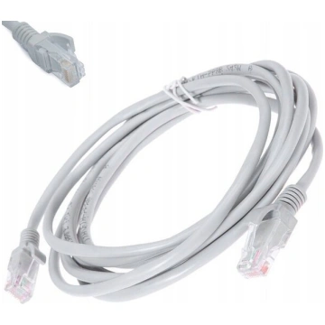 Ethernet tīkla kabelis Lan Cat 5e Utp 2m, Rj45 Ver