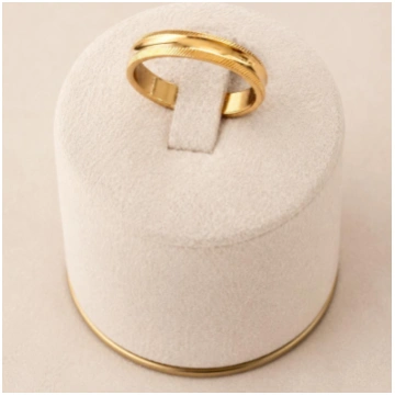 "Classic Gold Line" gredzens zelta tonī - 17