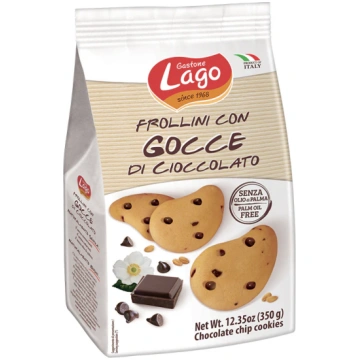 Frollini Gocce Cioccolato Lago 320gr
