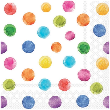 Pack of napkins polka pois Casolaro Hotellerie