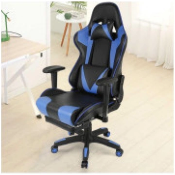 Ergonomiskais spēles krēsls ar mīkstiem riteņiem, 