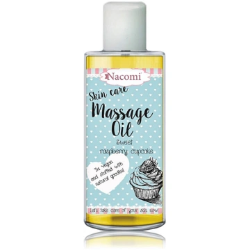 NACOMI Massage Oil masāžas eļļa 150 ml. - Raspberr