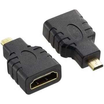 Techly Micro D HDMI - HDMI M/F Micro HDMI D Melns 