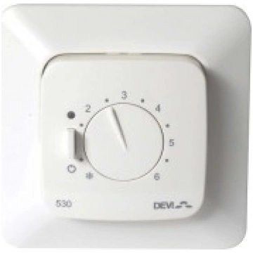 Zemapmetuma termotegulators DEVIreg 530 ar tempera