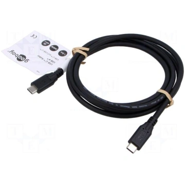 Cable | USB 4.0 | USB C plug,both sides | 1.5m | b