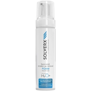 Solverx Deep H2O+ Pianka do mycia i demakijazu twa