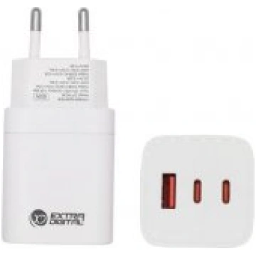 Extra Digital GaN 2x USB Type-C / USB Type-A 65W P