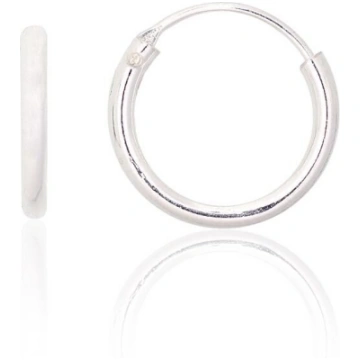 Bērnu sudraba auskari-riņķīši – 12 mm, 925° 220389